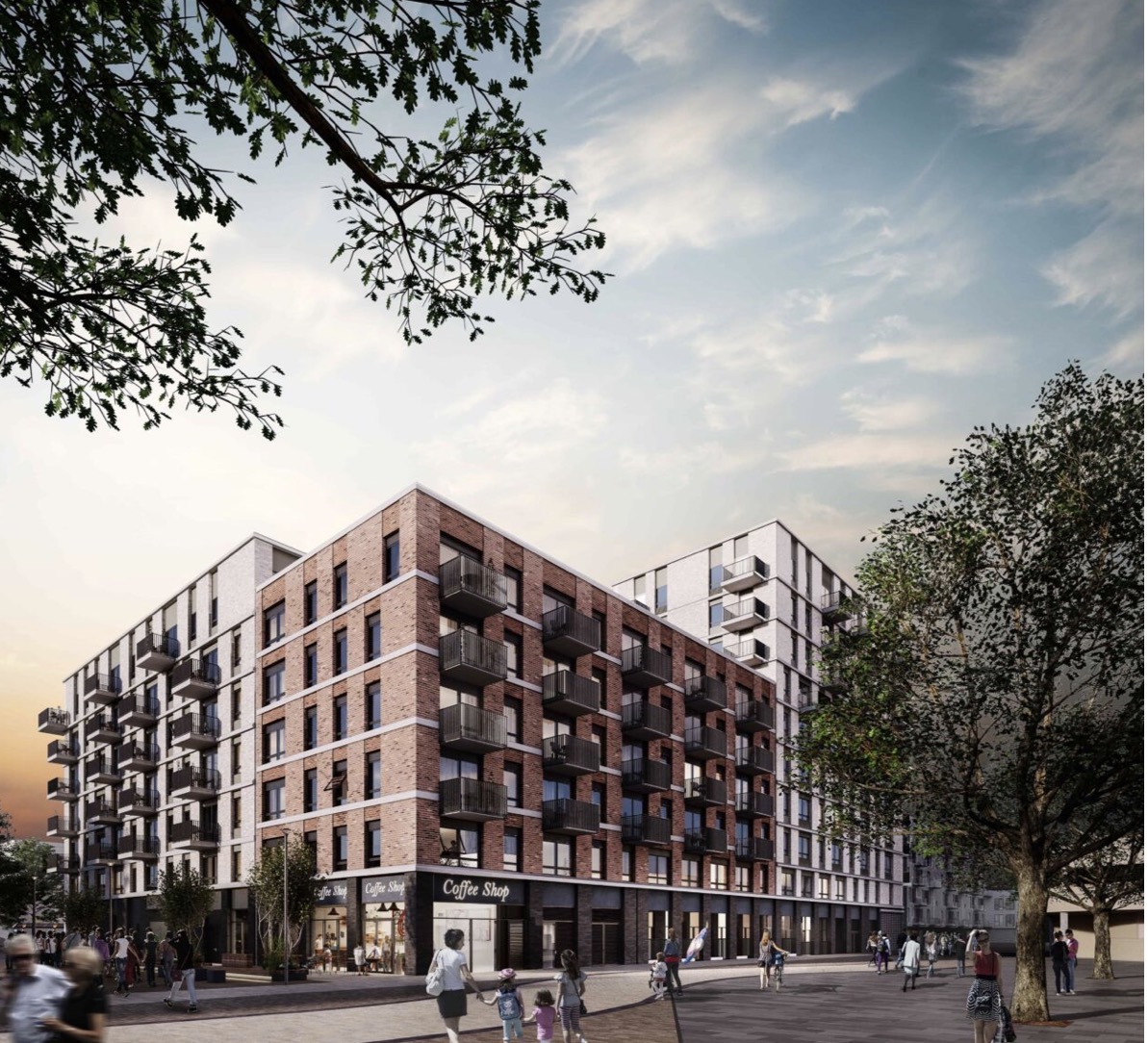 SG1 residential development in Stevenage